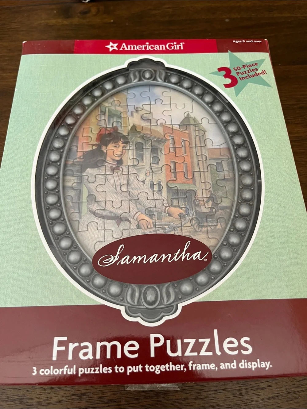 American Girl Samantha Framed 3  Puzzle Set